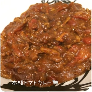 松屋を目指して！本格トマトカレー